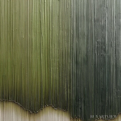 BUYARTVIEW Verdant Strata – Textured Wabi Sabi Abstract Earth Painting - image 3