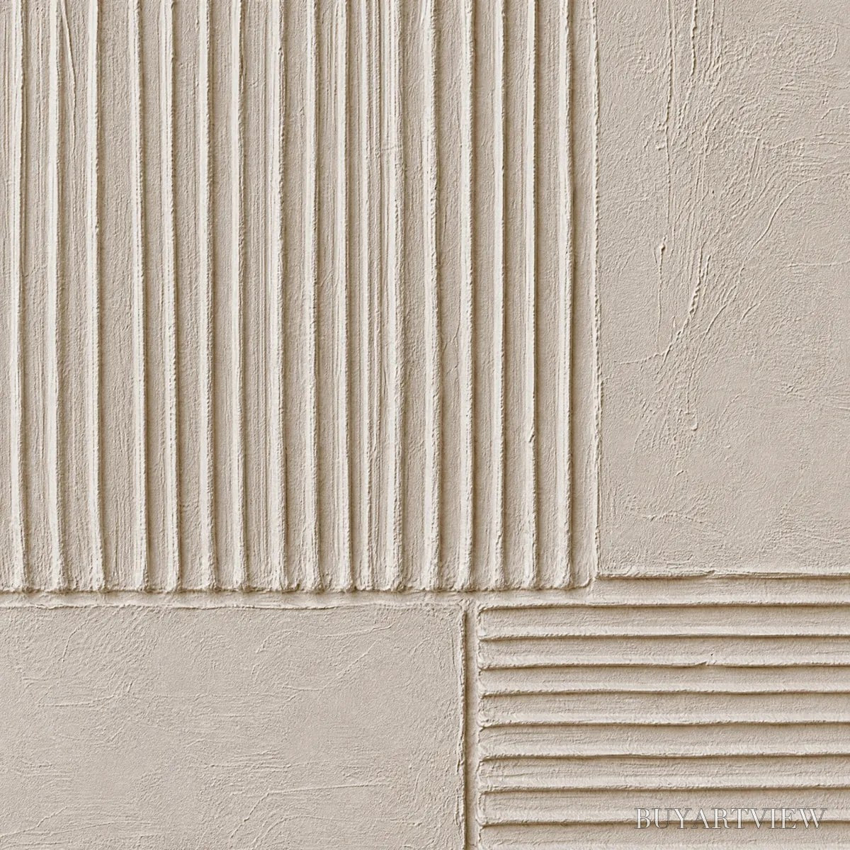 BUYARTVIEW Sanctuary – Textured Wabi-Sabi Minimalist Abstract Painting - image 3