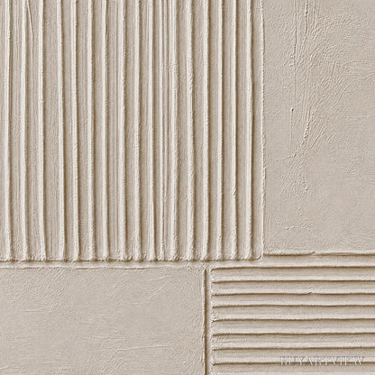 BUYARTVIEW Sanctuary – Textured Wabi-Sabi Minimalist Abstract Painting - image 3