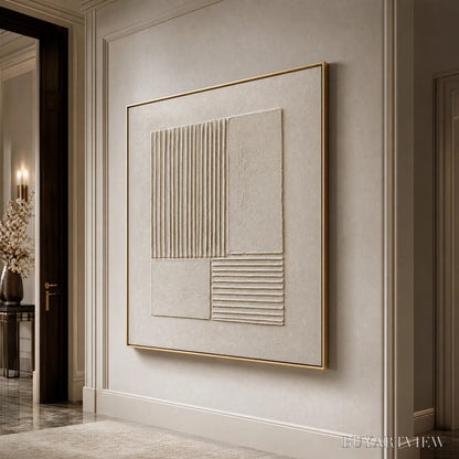 BUYARTVIEW Sanctuary – Textured Wabi-Sabi Minimalist Abstract Painting - image 5