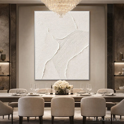 BUYARTVIEW Whisper – Wabi Sabi Style Textured Abstract Painting - image 5