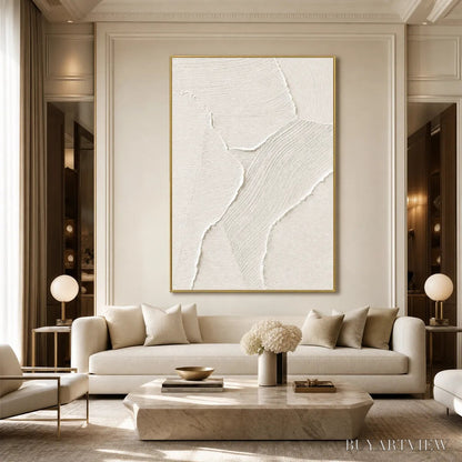 BUYARTVIEW Whisper – Wabi Sabi Style Textured Abstract Painting - image 6
