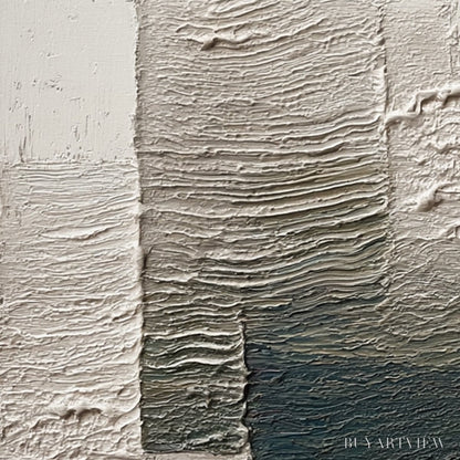 BUYARTVIEW Strata – Large Textured Wabi Sabi Abstract Painting - image 3