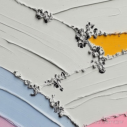 BUYARTVIEW Moments of Color Abstract Oil Painting | Textured - image 5