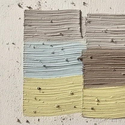 BUYARTVIEW Strata – Textured Wabi Sabi Abstract Painting in Earthy Hues - image 3