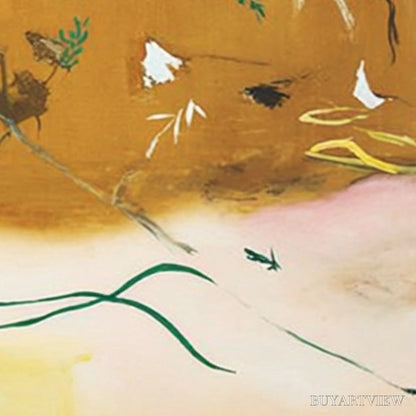 BUYARTVIEW Autumn Whisper – Earthy Abstract Painting for Modern Wabi Sabi Decor - image 3
