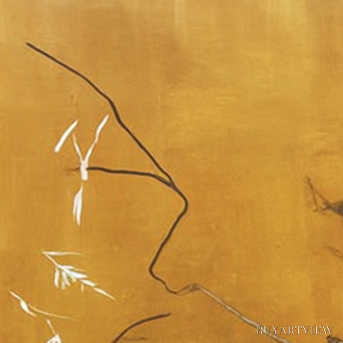 BUYARTVIEW Autumn Whisper – Earthy Abstract Painting for Modern Wabi Sabi Decor - image 5