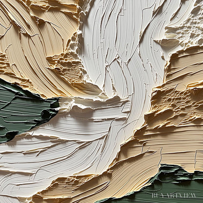 BUYARTVIEW Terra Firma – Textured Wabi Sabi Abstract Landscape Painting - image 3