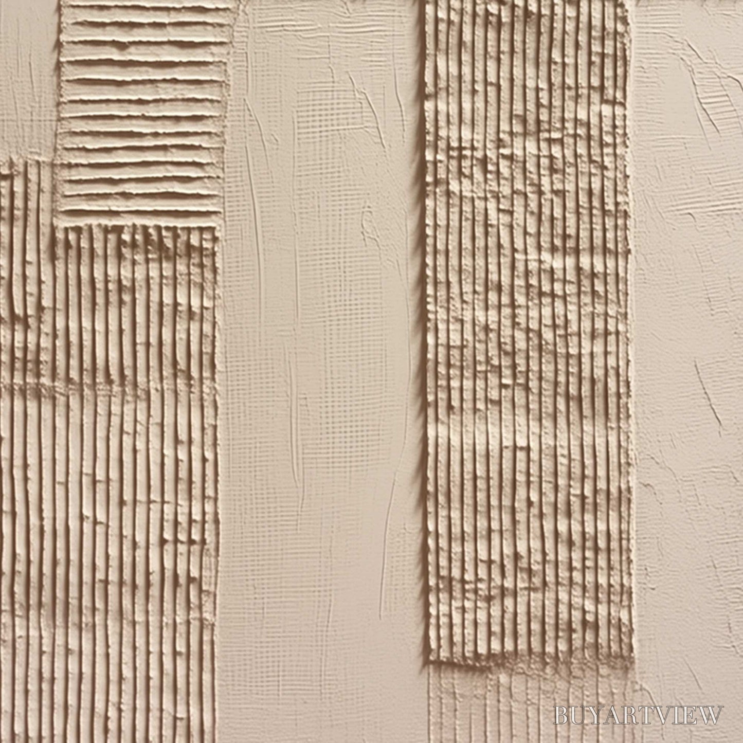 BUYARTVIEW Terra Alba – Textured Wabi Sabi Minimalist Abstract Painting - image 5