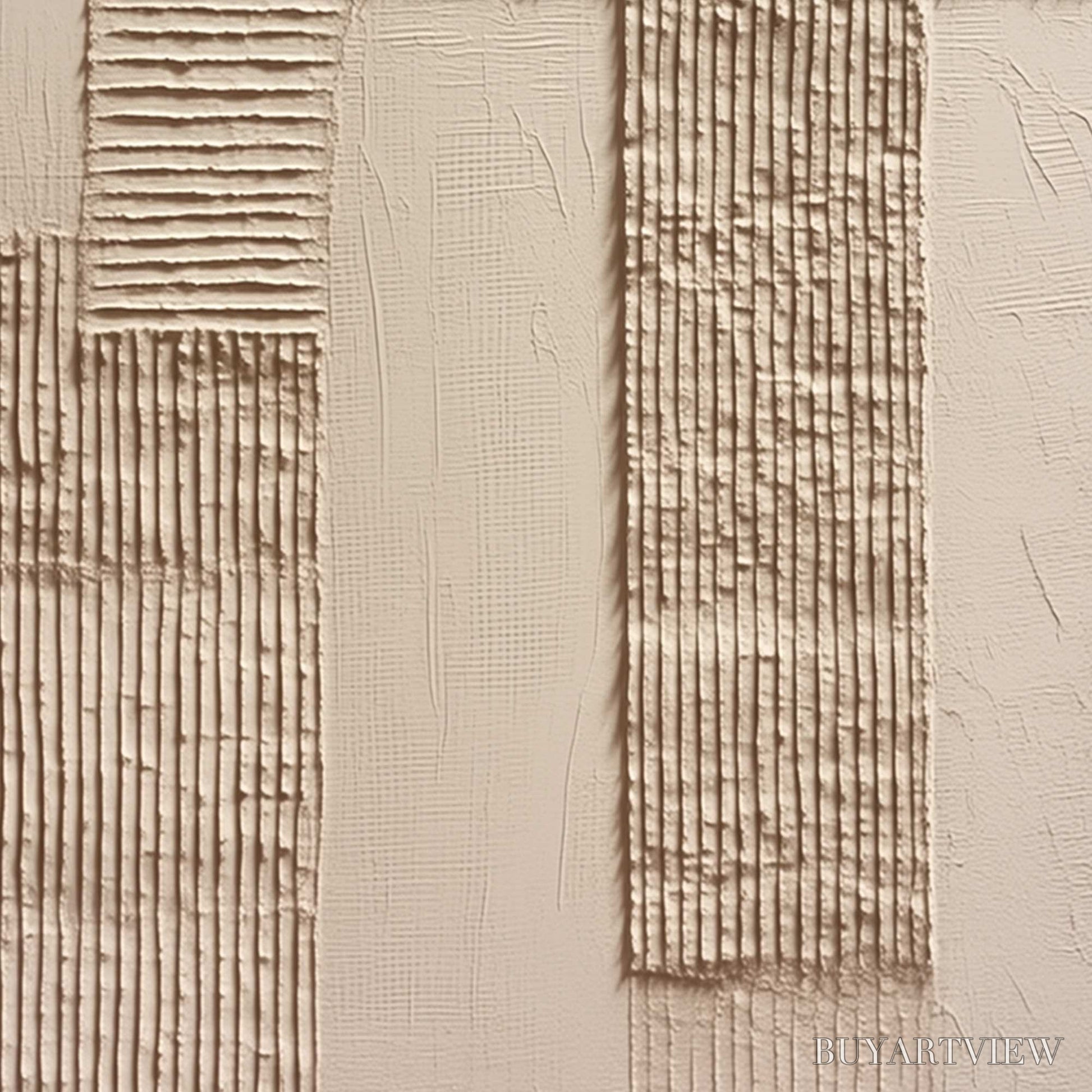 BUYARTVIEW Terra Alba – Textured Wabi Sabi Minimalist Abstract Painting - image 5