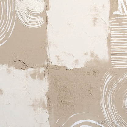 BUYARTVIEW Terra Forma – Textured Minimalist Abstract Painting in Neutral Tones - image 5