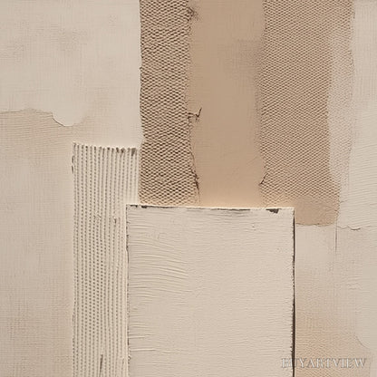 BUYARTVIEW Terra Forma – Textured Wabi Sabi Abstract Beige - image 3