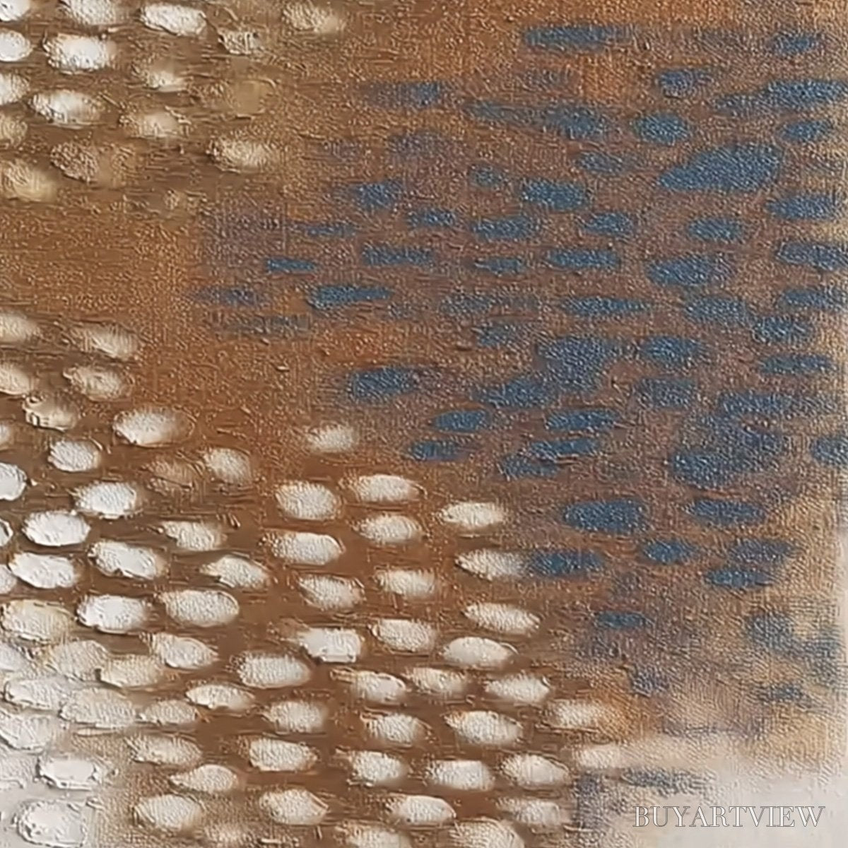 BUYARTVIEW Terra Rhythm – Heavily Textured Wabi Sabi Abstract Painting - image 5
