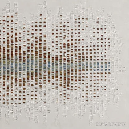 BUYARTVIEW Urban Sonata – Large Textured Minimalist Abstract Painting - image 5