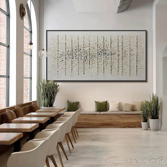 BUYARTVIEW Chroma Pulse – Textured Wabi Sabi Abstract Painting - image 2