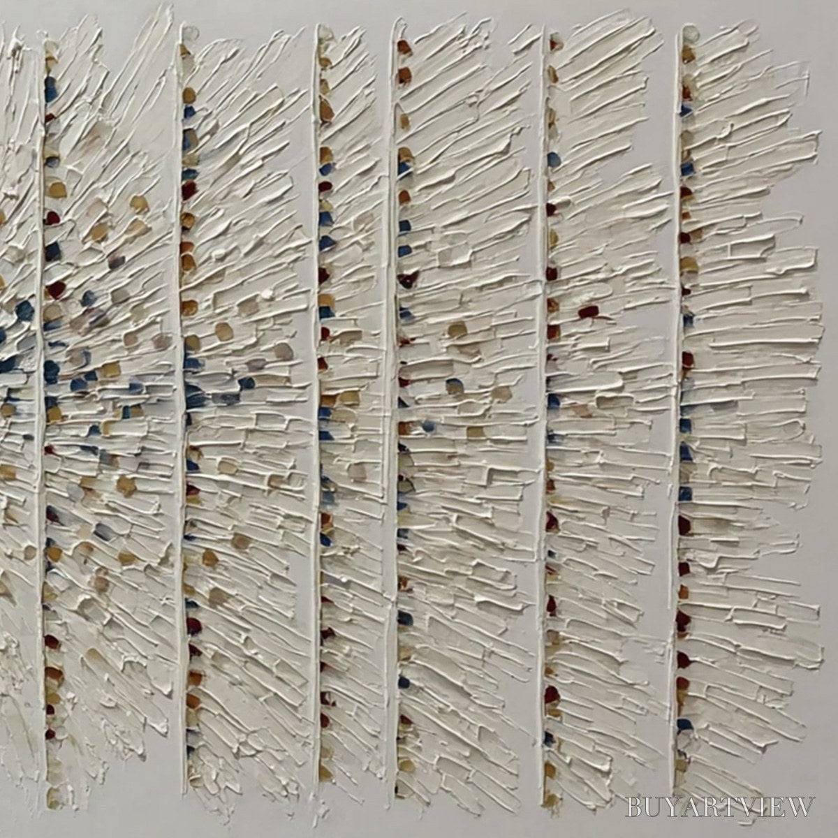 BUYARTVIEW Chroma Pulse – Textured Wabi Sabi Abstract Painting - image 5