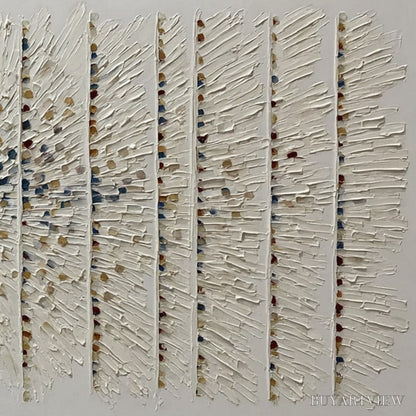 BUYARTVIEW Chroma Pulse – Textured Wabi Sabi Abstract Painting - image 5