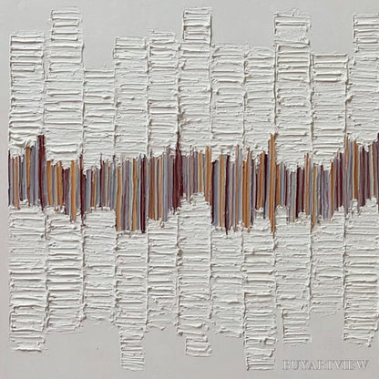 BUYARTVIEW Echoes in Silence – Large Textured Minimalist Abstract - image 3