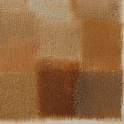 BUYARTVIEW Terra Firma – Textured Minimalist Abstract Painting in Earth Tones - image 3