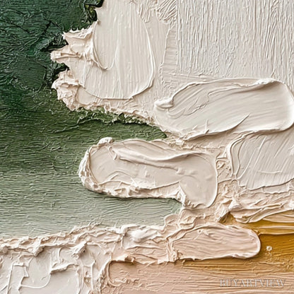 BUYARTVIEW Earthen Veil – Textured Abstract Earth Tone Impasto - image 5