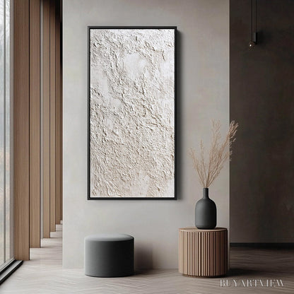 BUYARTVIEW Stucco – Heavily Textured Wabi Sabi Abstract Painting - image 6