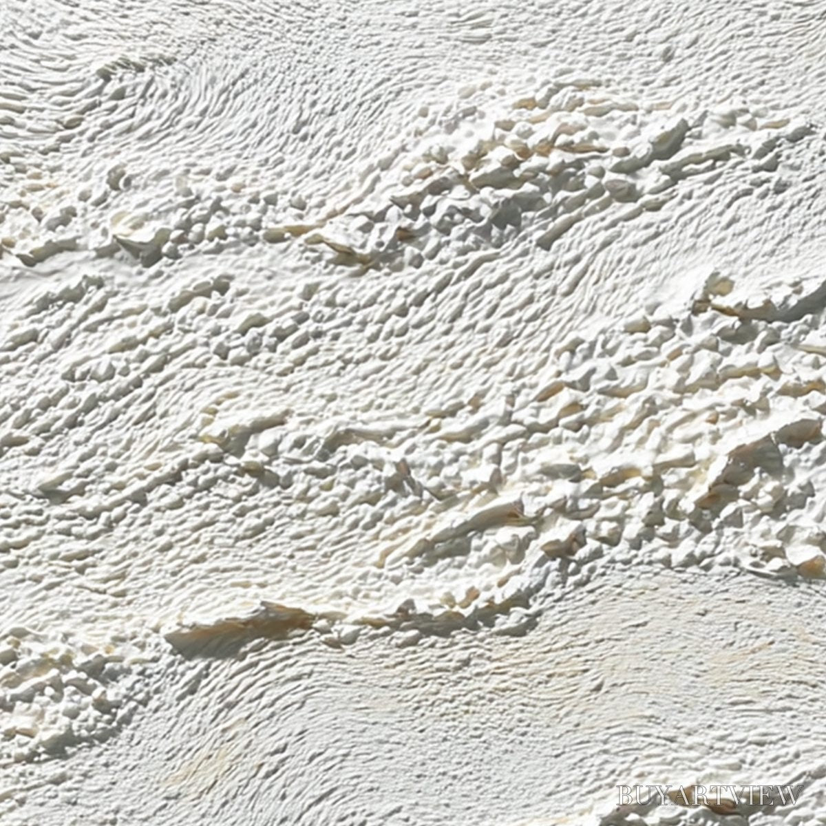 BUYARTVIEW Terra Blanca – Minimalist Wabi Sabi Textured Abstract Painting - image 5