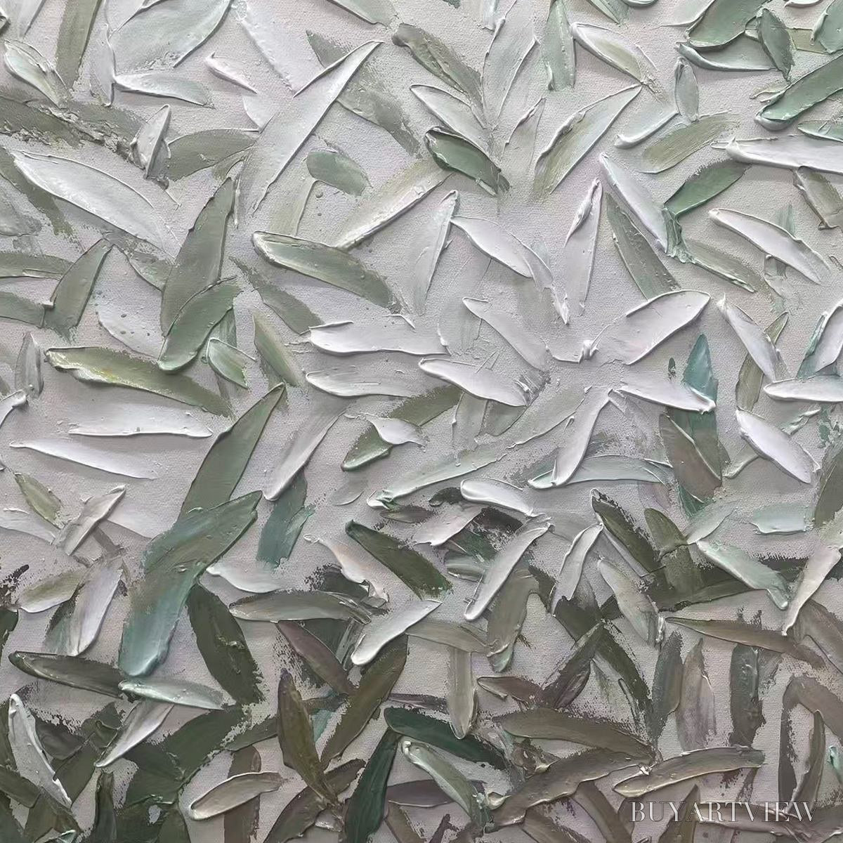 BUYARTVIEW Whispering Winds – Textured Abstract Landscape Oil Painting - image 5