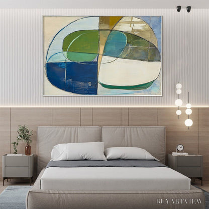 BUYARTVIEW Strata – Abstract Minimalist-Inspired Oil Painting - image 4