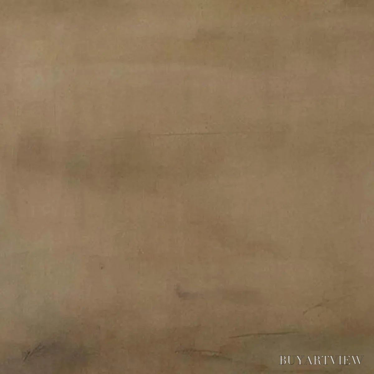 BUYARTVIEW Earthy Minimalist Landscape – Minimalist Abstract Painting in Brown - image 5