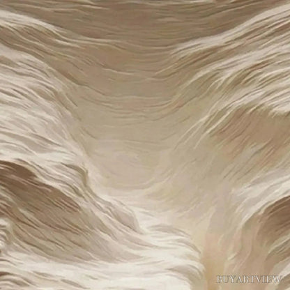 BUYARTVIEW White Sand Dunes – Textured Abstract Landscape Painting, Vertical - image 3