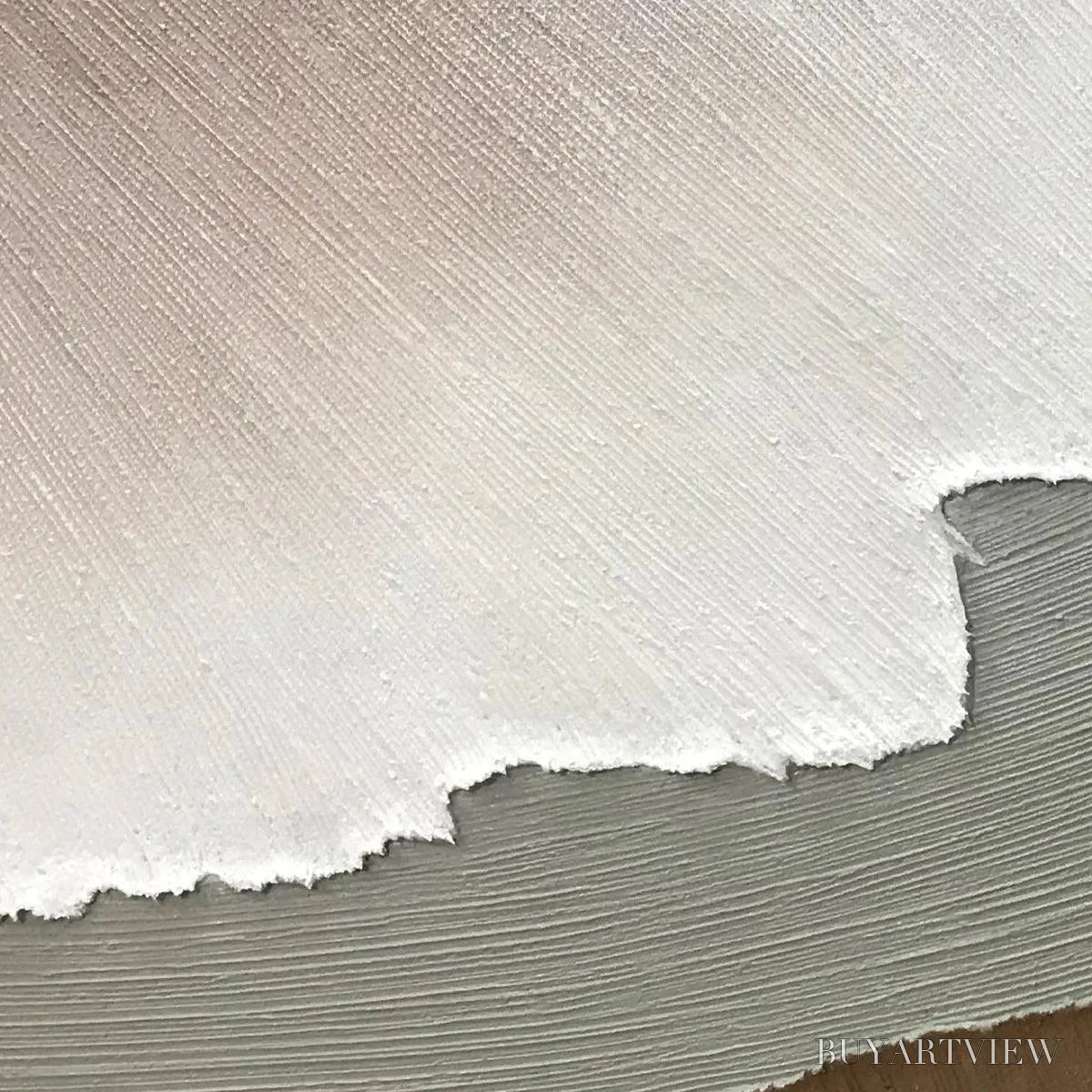 BUYARTVIEW Earth Tones – Textured Abstract Landscape Painting in Neutral Colors - image 5