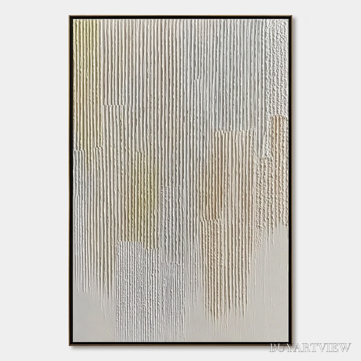 BUYARTVIEW Earthen Rhythm – Textured Wabi Sabi Abstract - image 1