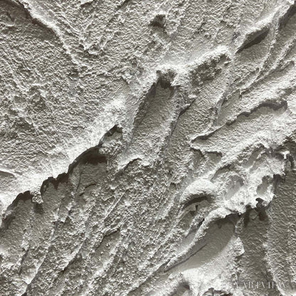BUYARTVIEW White Mountain – Textured Mountain Painting - image 4