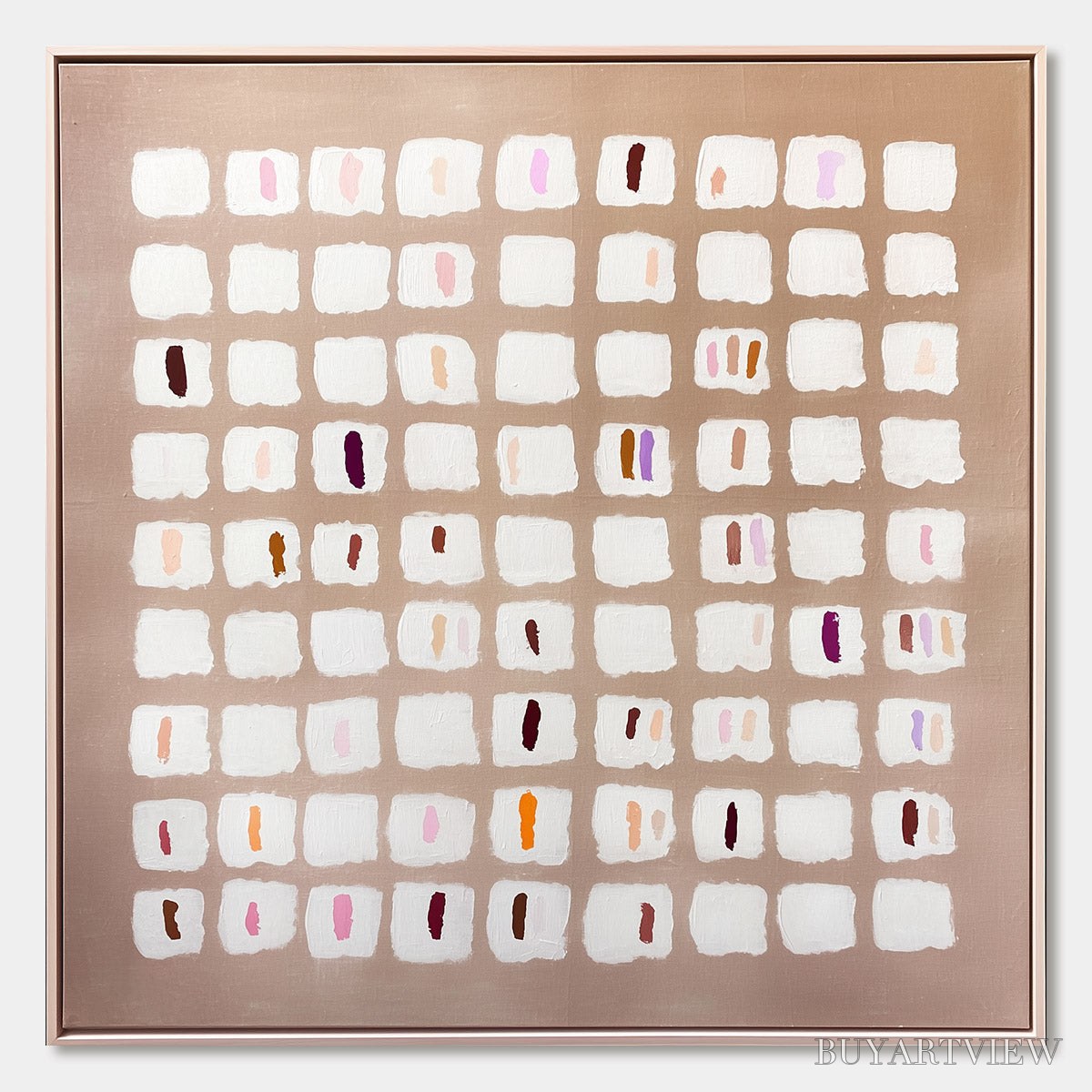 BUYARTVIEW Color Field Study – Minimalist Abstract Oil Painting - image 1