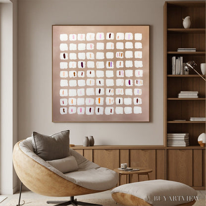 BUYARTVIEW Color Field Study – Minimalist Abstract Oil Painting - image 2