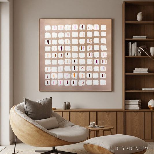 BUYARTVIEW Color Field Study – Minimalist Abstract Oil Painting - image 2