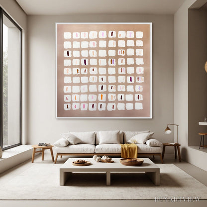 BUYARTVIEW Color Field Study – Minimalist Abstract Oil Painting - image 4
