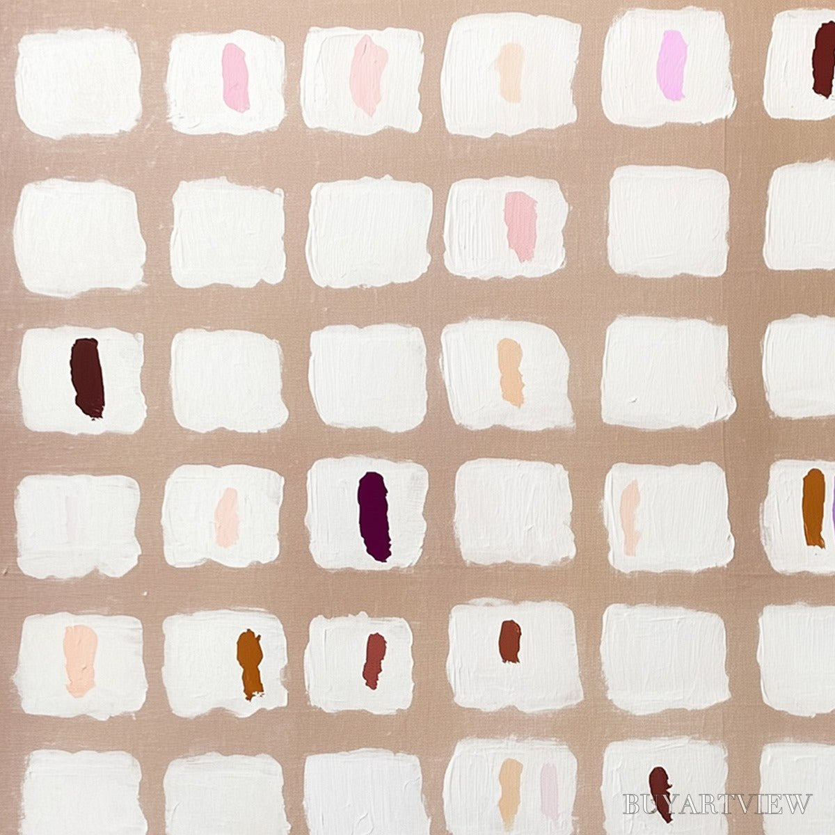 BUYARTVIEW Color Field Study – Minimalist Abstract Oil Painting - image 6