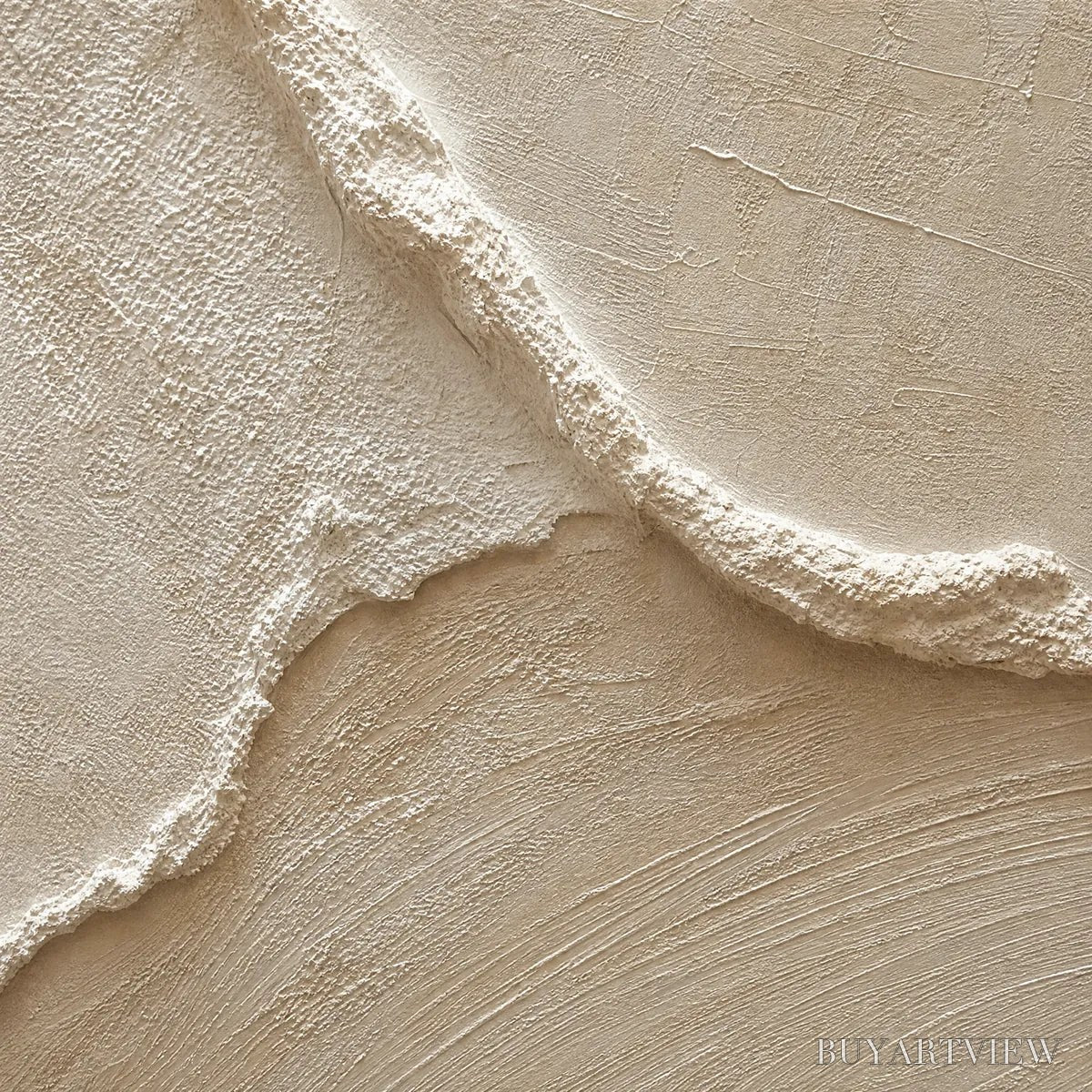 BUYARTVIEW Coastal Drift – Wabi Sabi Inspired Textured Abstract Painting Set - image 3