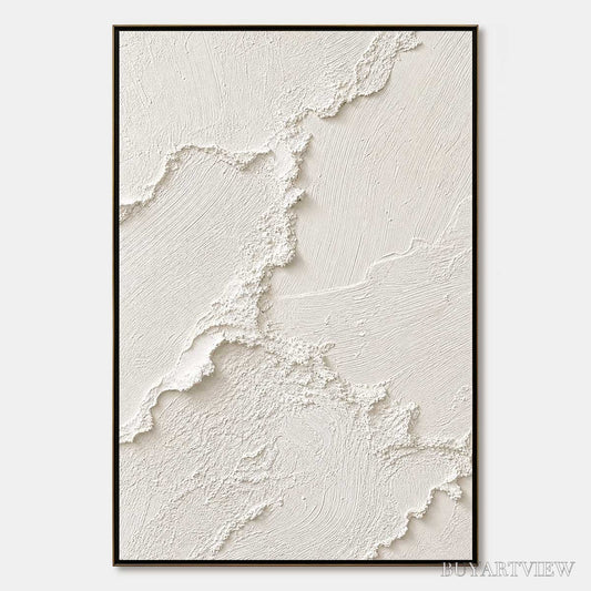 BUYARTVIEW Riven – Heavily Textured Minimalist Wabi Sabi - image 1