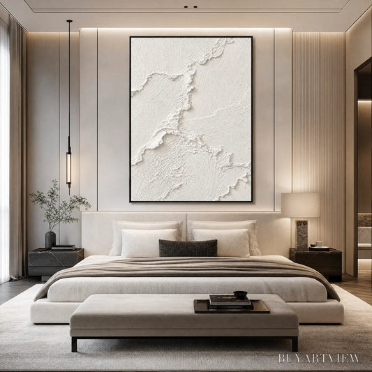 BUYARTVIEW Riven – Heavily Textured Minimalist Wabi Sabi - image 2