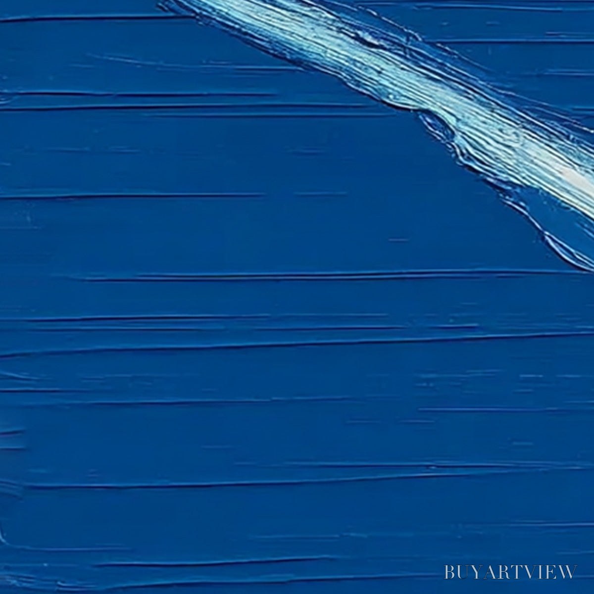 BUYARTVIEW Voyage – Minimalist Textured Abstract Sailboat Painting - image 3