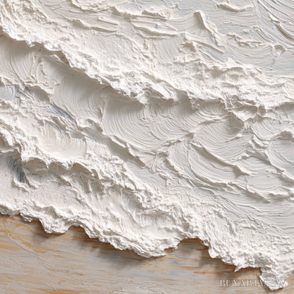 BUYARTVIEW Tidal Crest – Heavy Texture Impasto Ocean Wave Painting - image 3
