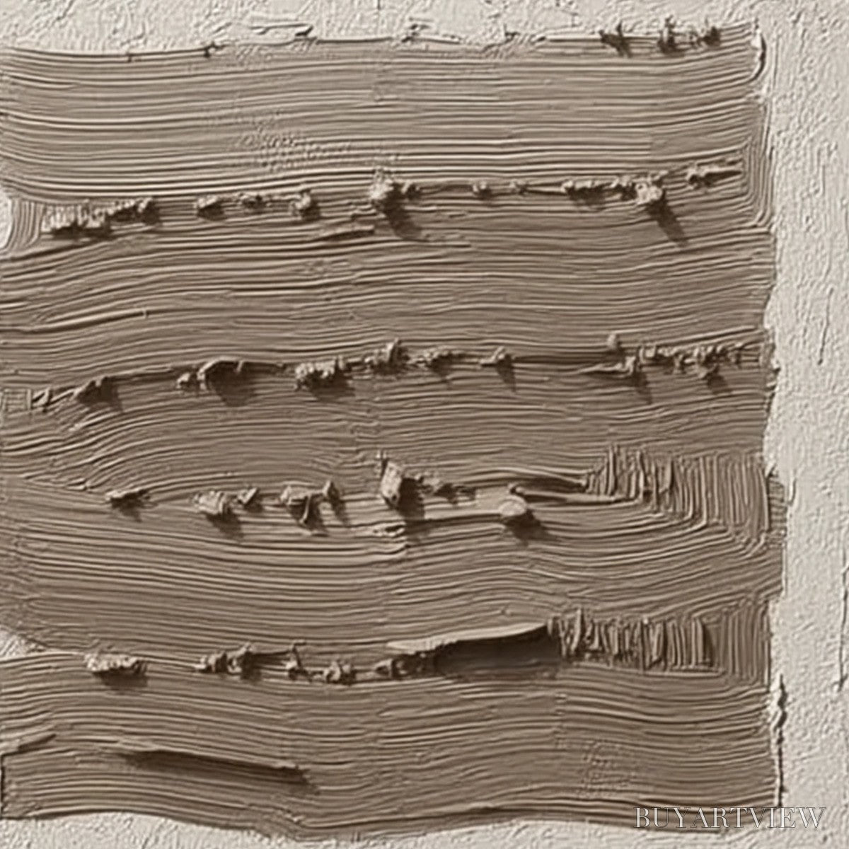 BUYARTVIEW Terra Firma – Textured Wabi Sabi Abstract Painting - image 5