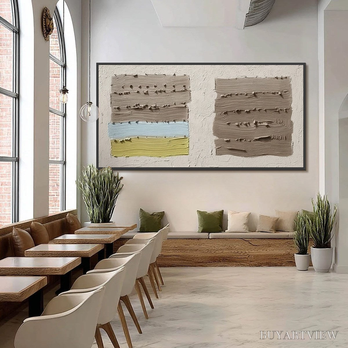 BUYARTVIEW Terra Firma – Textured Wabi Sabi Abstract Painting - image 6