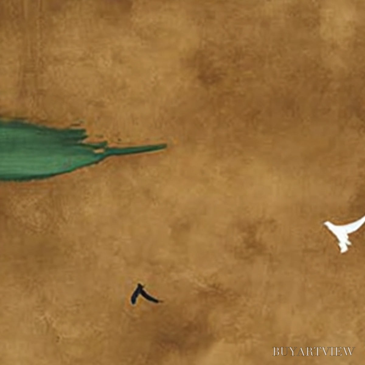 BUYARTVIEW Sojourn – Minimalist Wabi-Sabi Landscape with Birds - image 5