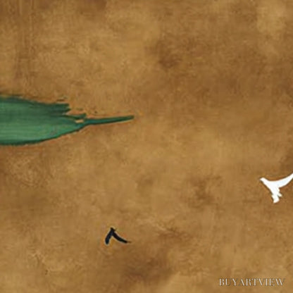 BUYARTVIEW Sojourn – Minimalist Wabi-Sabi Landscape with Birds - image 5