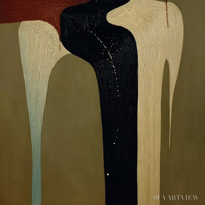 BUYARTVIEW the Voyager'S Steed – Textured Abstract Unicorn Painting for Modern Decor - image 5
