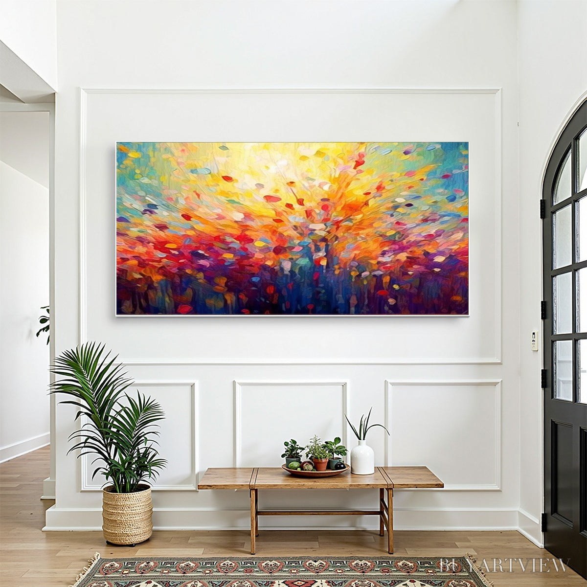 BUYARTVIEW Radiant Dawn – Abstract Oil Painting - image 4