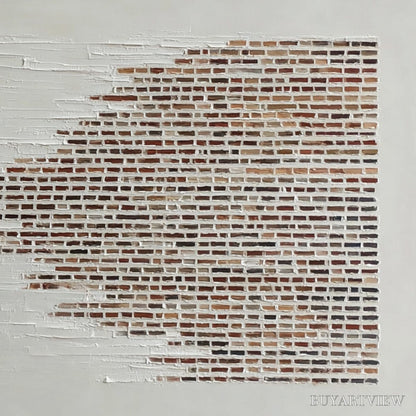 BUYARTVIEW Fragments – Textured Minimalist Painting of Deconstructed Architecture - image 5